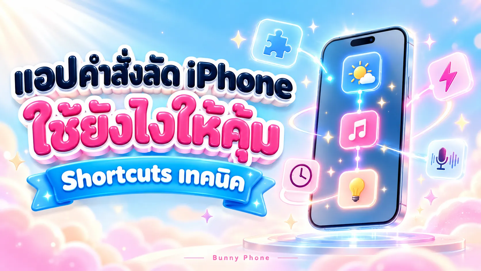 วิธีใช้แอปคำสั่งลัด iPhone ให้ชีวิตง่ายขึ้น
